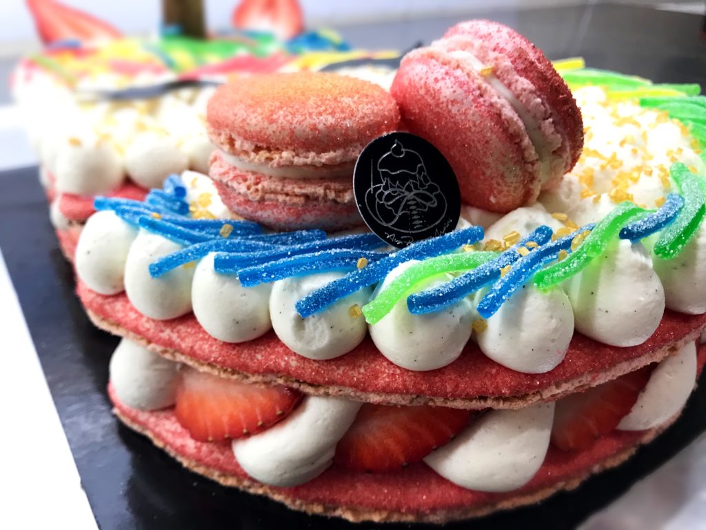 Boulangerie Aux Petites Mains NUMBER CAKE LICORNE