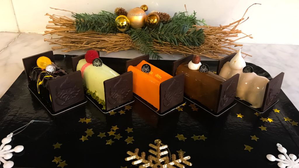 Boulangerie Aux Petites Mains Bûchettes mousse Noël 2018