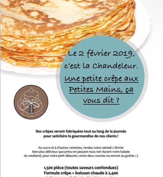 Boulangerie Aux Petites Mains Chandeleur 2019