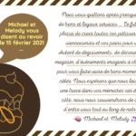 Boulangerie Aux Petites Mains lettre d'adieu de Michael et Melody